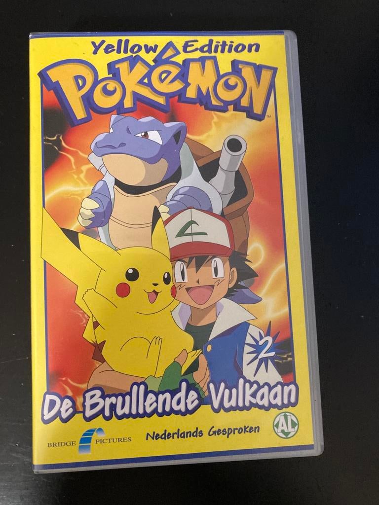 Pokémon Yellow Edition: De Brullende Vulkaan (VHS, Geseald), Cd's en Dvd's, VHS | Kinderen en Jeugd, Ophalen of Verzenden