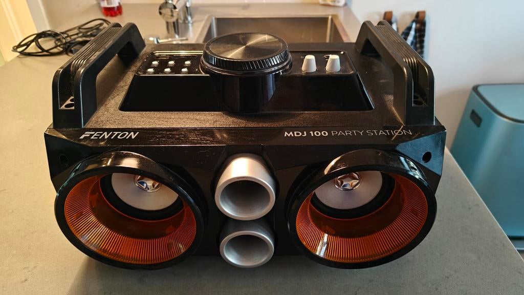 Fenton MDJ 100 party station karaoke speaker, Ophalen of Verzenden