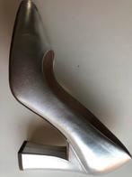 Te koop: leren pumps, Paul Green, zilver, maat 38, Kleding | Dames, Schoenen, Ophalen of Verzenden, Zo goed als nieuw, Overige kleuren