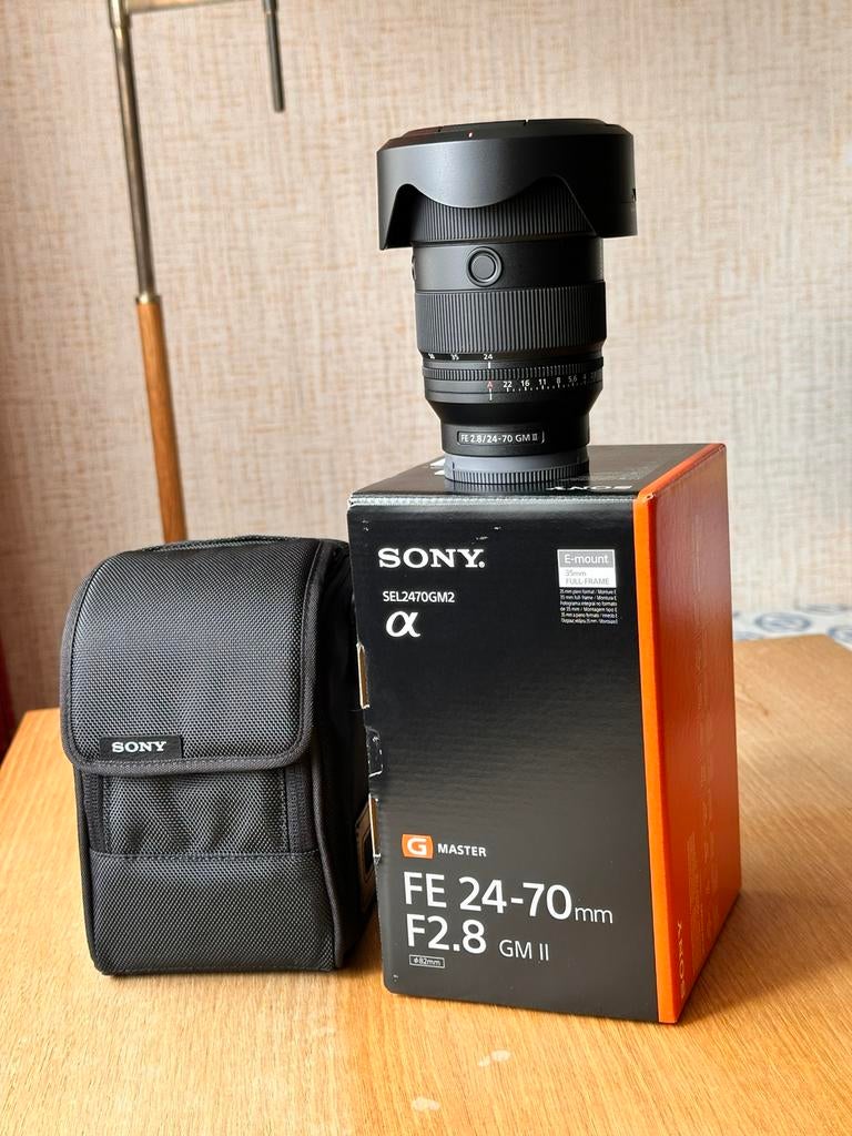 Sony FE 24-70mm F2.8 GM II Full Frame lens, Audio, Tv en Foto, Fotografie | Lenzen en Objectieven, Ophalen, Zo goed als nieuw