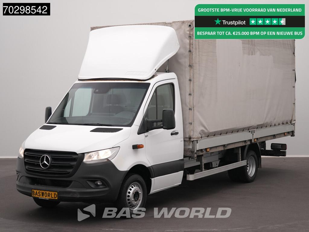Mercedes Sprinter 519 CDI 3.0L V6 Automaat 484cm Dubbellucht, Automaat, Stof, Gebruikt, Euro 6