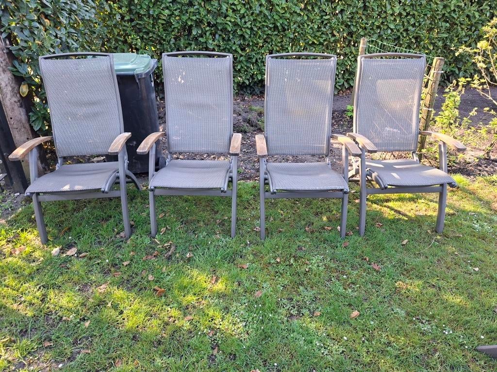 Tuinstoelen Hartman Da vinci, Ophalen of Verzenden, Gebruikt, Kunststof