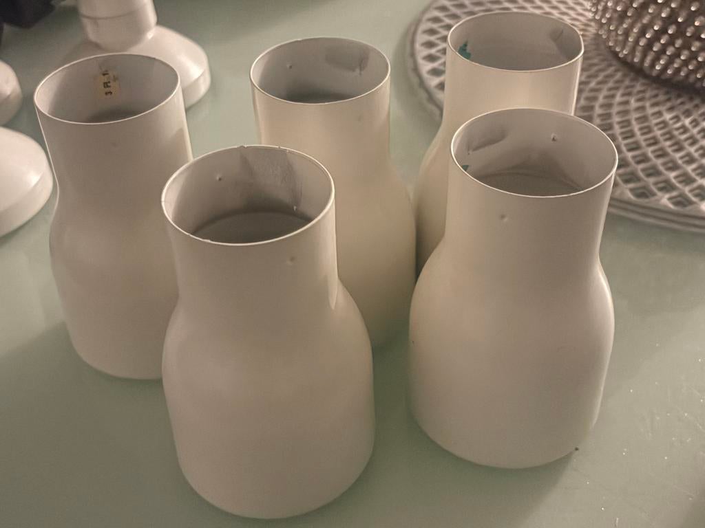 Vintage philips aluminium kapjes en spotlampjes, Ophalen of Verzenden, Zo goed als nieuw