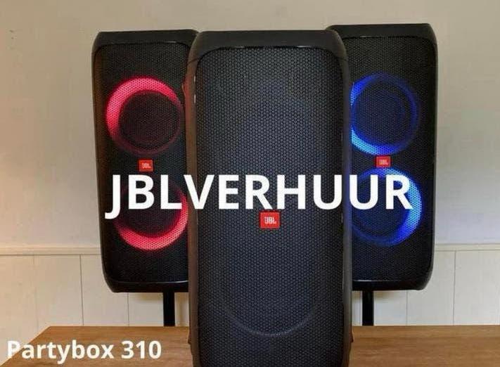 HUREN JBL PARTYBOX ~ 710 & 310 - Incl. Microfoons, Ophalen, Zo goed als nieuw, Desktop, USB