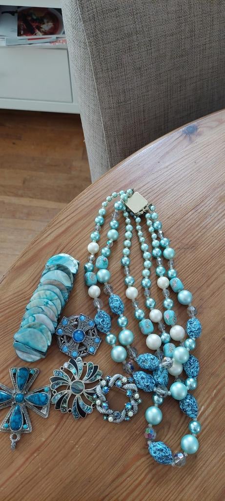 Sieraden  blauw, Ophalen of Verzenden