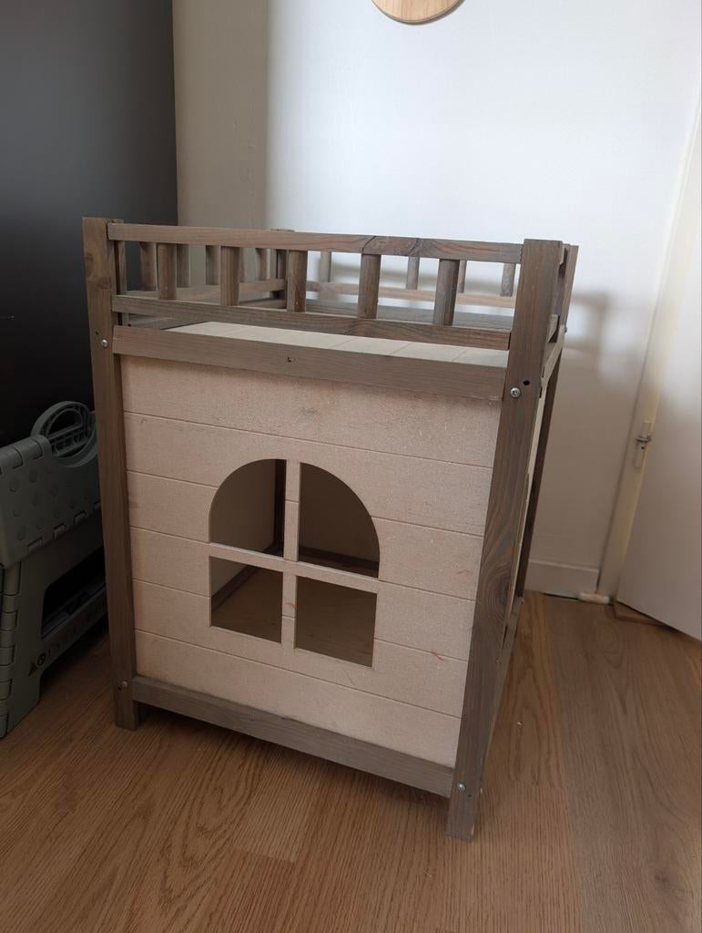 Katten huisje, Ophalen