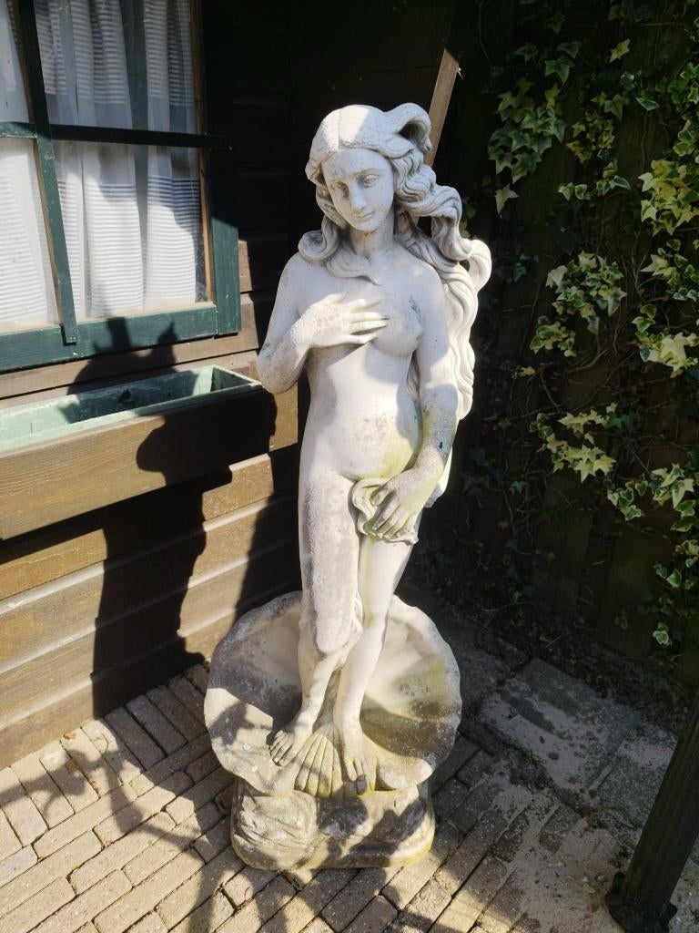 Betonnen tuinbeelden, Tuin en Terras, Ophalen, Gebruikt, Beton, Mensenbeeld
