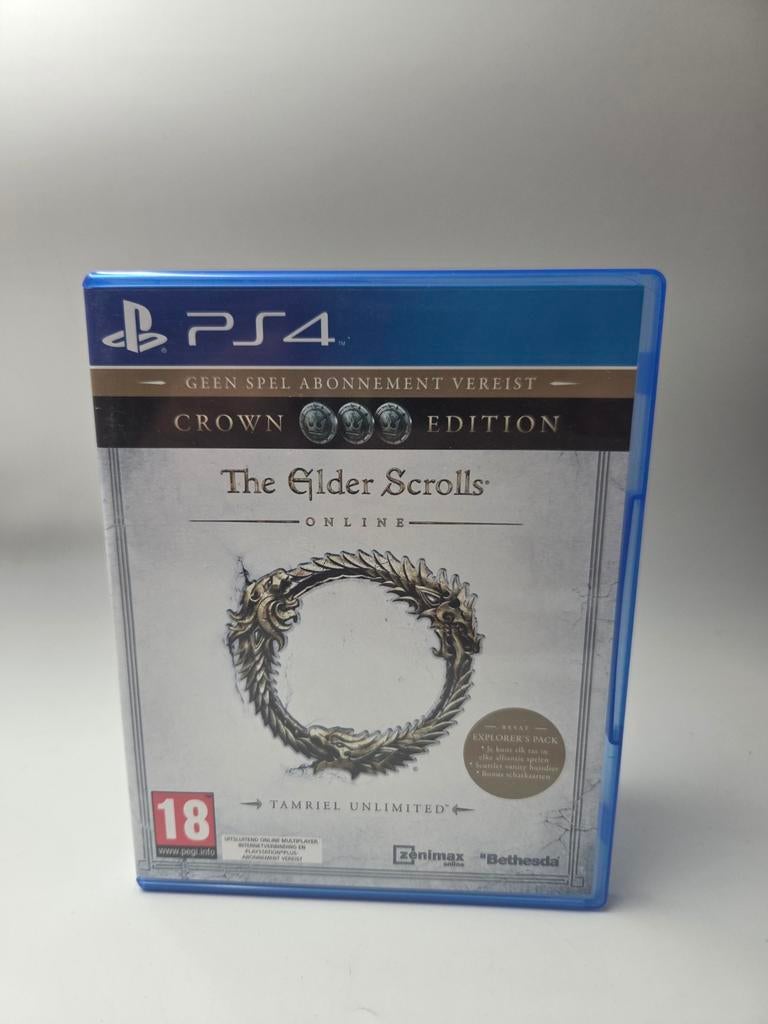 The Elder Scrolls Online Crown Edition PS4, Ophalen of Verzenden, Retro Games, Marktplaats@Gameshopzwolle.nl, Zwolle