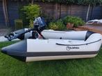 Talamex 270 airdeck met mercury 4 pk kortstaart. 2019, Watersport en Boten, Airdeck, Zo goed als nieuw, Benzine, Minder dan 70 pk
