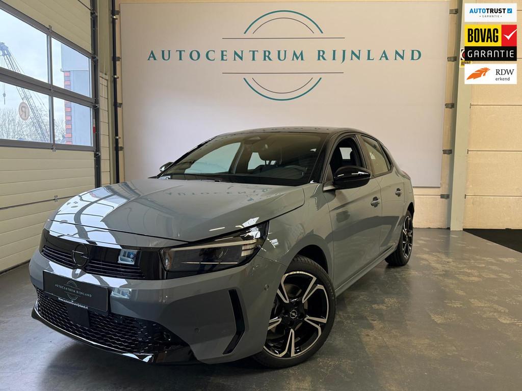 Opel CORSA 1.2 Turbo Hybrid GS Automaat, Camera, Stoel,stuur, Auto's, Opel, Leder en Stof, Nieuw, Hybride Elektrisch/Benzine, Corsa