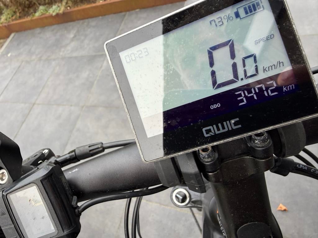 QWIC RD11 Performance elektrische fiets 3470km, Fietsen en Brommers, Elektrische fietsen, Ophalen, Gebruikt, Sj, 50 km per accu of meer