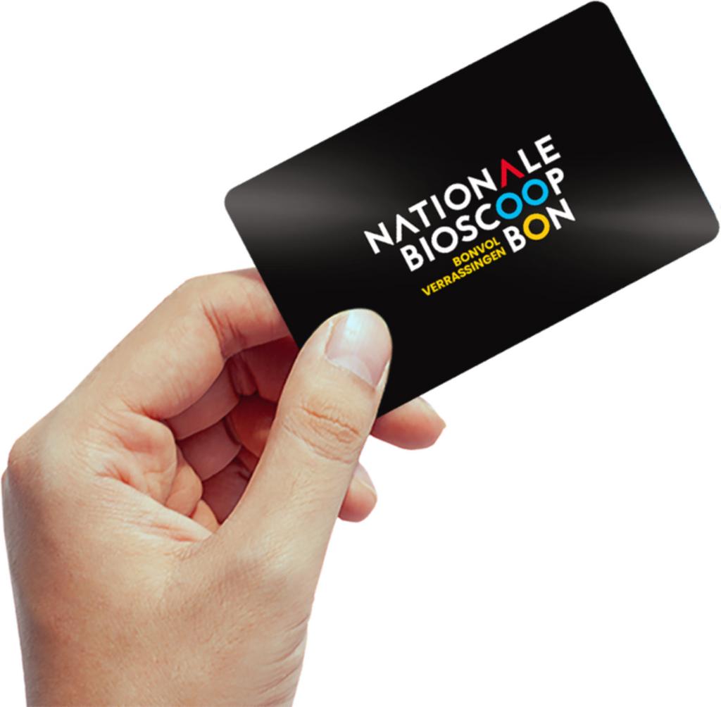 Bioscoopbon €35, Eén persoon, Cadeaubon