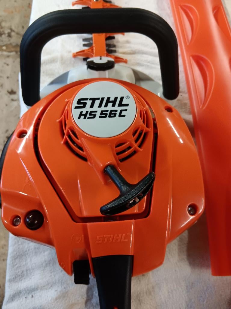 Stihl HS 56-C heggenschaar als nieuw., Ophalen, Zo goed als nieuw, Benzine, Stihl
