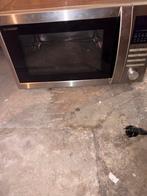 Grijze Sharp combimagnetron - 4 jaar gebruikt, Witgoed en Apparatuur, Magnetrons, Ophalen, Gebruikt, Combimagnetron