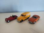 3 Dinky Toys: MG Midget, MGB GT, Austin A40 Van, Ophalen of Verzenden, Zo goed als nieuw, Auto, Dinky Toys