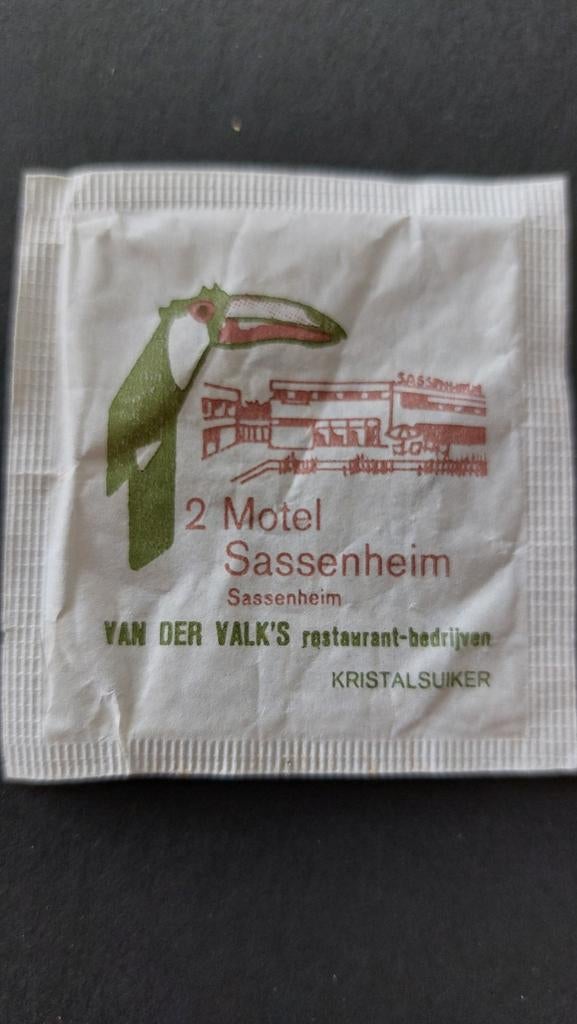 Toekan, Van der Valk's rest bedr nr 2 Motel Sassenheim, Verzamelen, Verzenden, Nederland