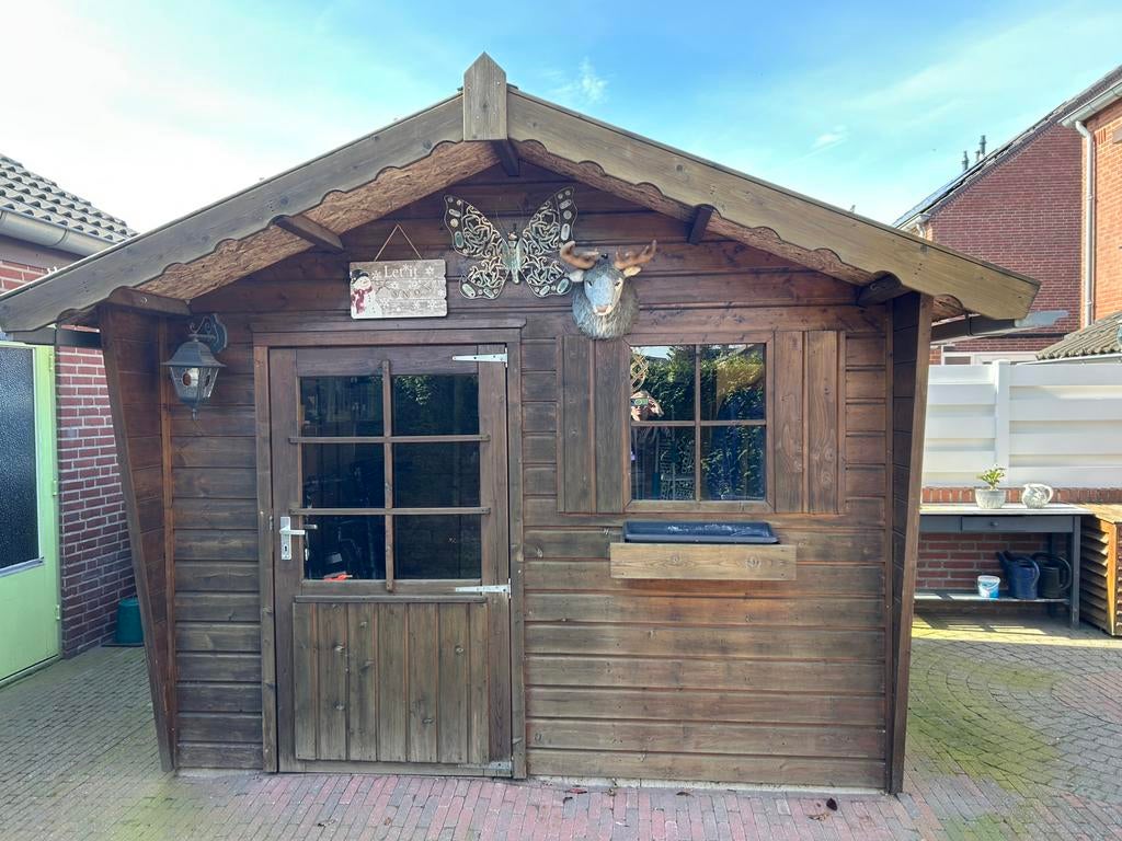 Tuinhuisje te koop, Tuin en Terras, Tuinhuizen, Ophalen, 200 tot 400 cm, Tuinhuis, 250 tot 500 cm