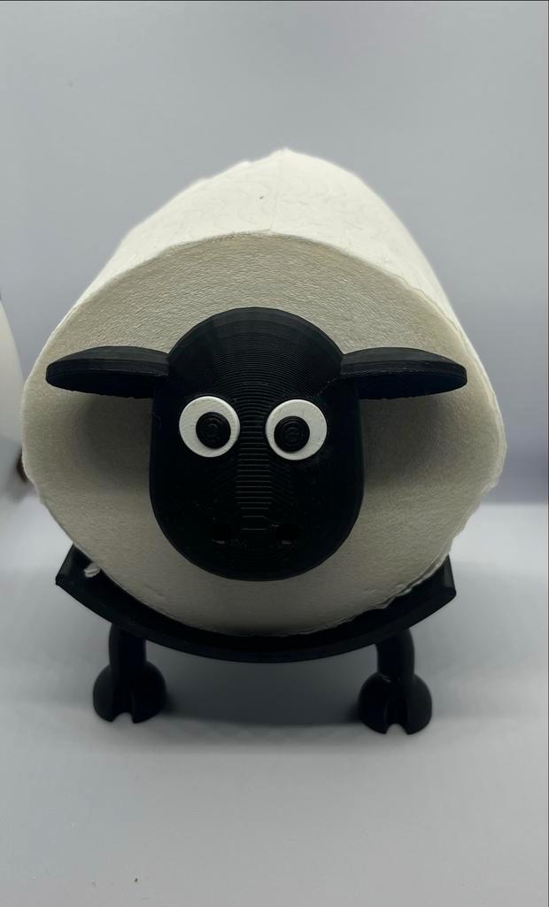 3D Geprinte Toiletrolhouder Schaap - Uniek & Speels, Huis en Inrichting, Badkamer | Badtextiel en Accessoires, Nieuw, Overige typen