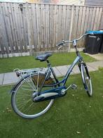 Batavus damesfiets met versnellingen en vering, frame 53, Gebruikt, Versnellingen, Batavus, Ophalen of Verzenden