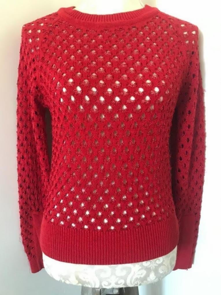 Rode Trui van Zara, Zara, Ophalen of Verzenden, Zo goed als nieuw, Maat 36 (S)