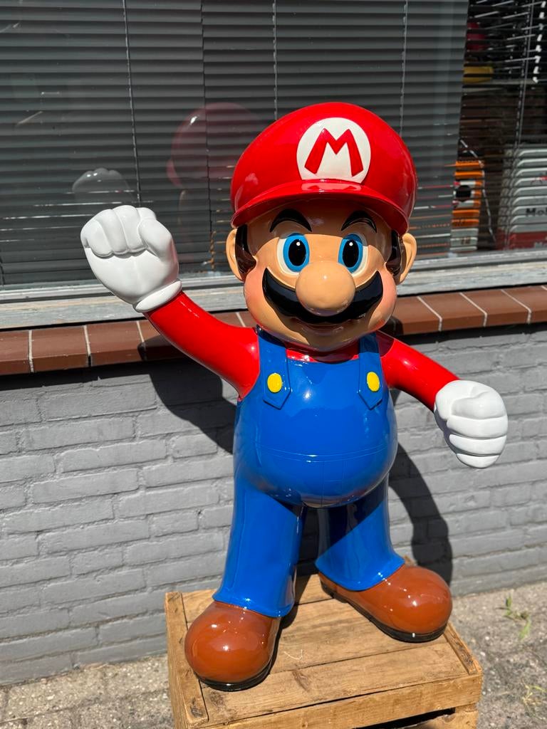 Grote Mario Bros. Beeld - Perfect voor Gamers & Verzamelaars, Verzamelen, Poppetjes en Figuurtjes, Ophalen, ., Zo goed als nieuw