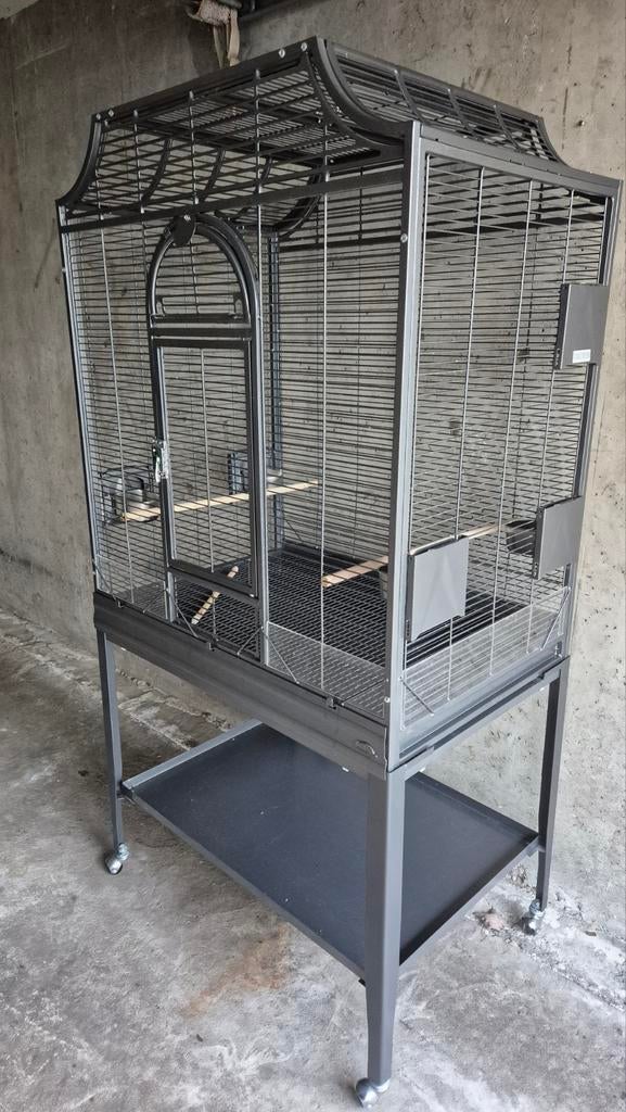 Montana Madeira 2 Antiek papegaaienkooi ZGAN, Dieren en Toebehoren, Vogels | Hokken en Kooien, Ophalen, Zo goed als nieuw, Metaal