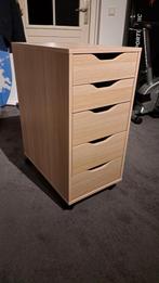 Ikea Alex ladeblok, Ophalen, Minder dan 50 cm, 5 laden of meer, Zo goed als nieuw