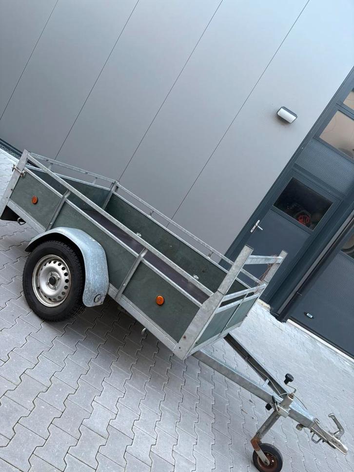 Aanhanger 750kg 2x1.25m Direct inzetbaar, Auto diversen, Aanhangers en Bagagewagens, Zo goed als nieuw, Ophalen