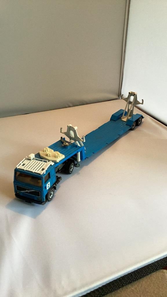 Siku volvo Aral dieplader transport, Ophalen of Verzenden, Gebruikt, Hijskraan, Tractor of Landbouw, SIKU