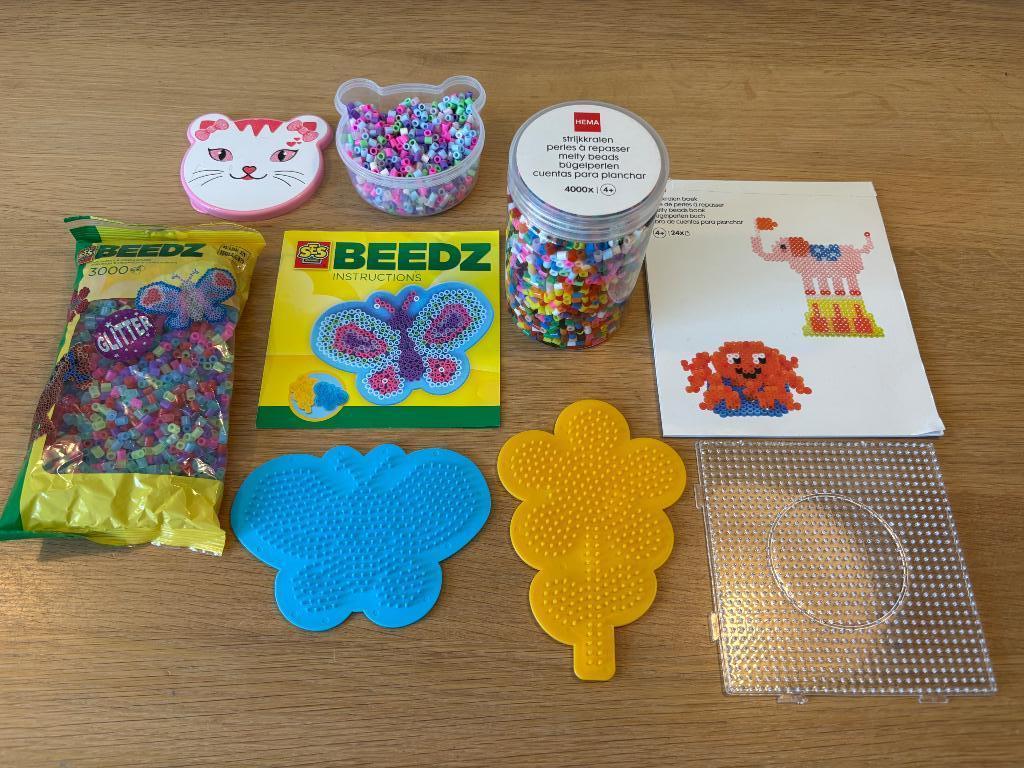 Strijkkralen set SES+Hema, Kinderen en Baby's, Speelgoed | Educatief en Creatief, Ophalen, Zo goed als nieuw, Puzzelen