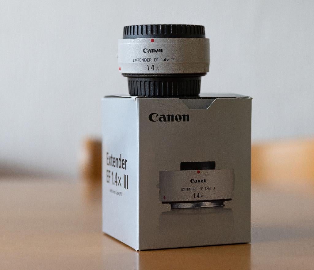 Canon EF Extender 1.4 III, Ophalen of Verzenden, Zo goed als nieuw, Overige typen