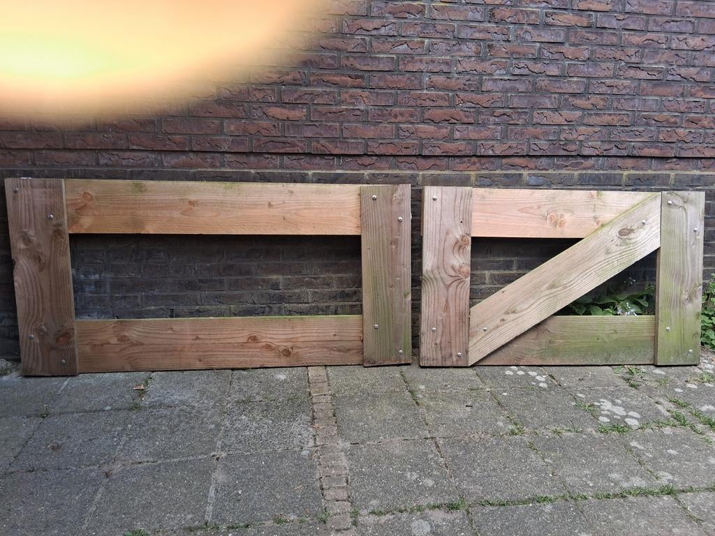 Hekje, Tuin en Terras, Tuinhekken en Hekwerk, Ophalen, Hout, Tuinhek