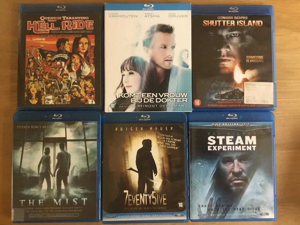 13 Blu-ray's, Ophalen, Gebruikt