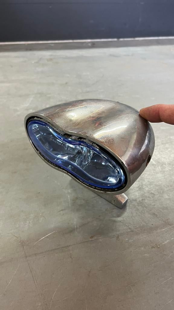 Koplamp projectmotor caferacer, Ophalen, Gebruikt