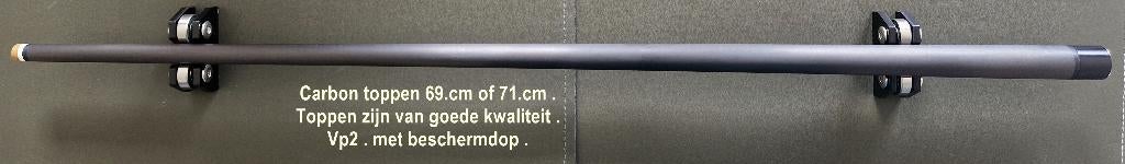 Vp2 Carbon toppen zeer goed kwaliteit, Ophalen of Verzenden, Nieuw, Keu of Ballen