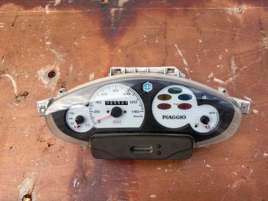 Piaggio skipper lx teller, Ophalen