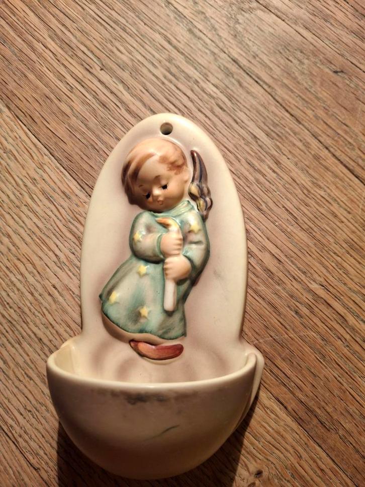 Goebel Wijwaterbakje bakje Hummel Engel, Antiek en Kunst, Antiek | Keramiek en Aardewerk, Ophalen of Verzenden