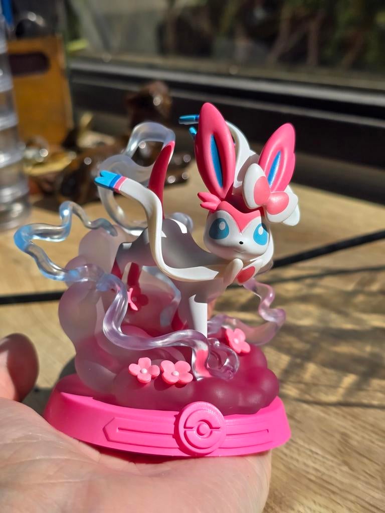 Sylveon Eevee Pokemon beeldje, Verzamelen, Ophalen of Verzenden