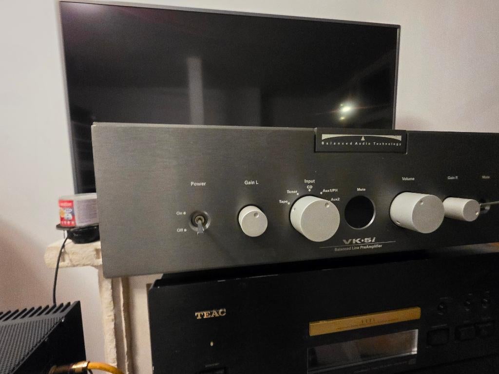 balanced audio tehnologie vk5i, Audio, Tv en Foto, Buizenversterkers, Ophalen of Verzenden, Versterker