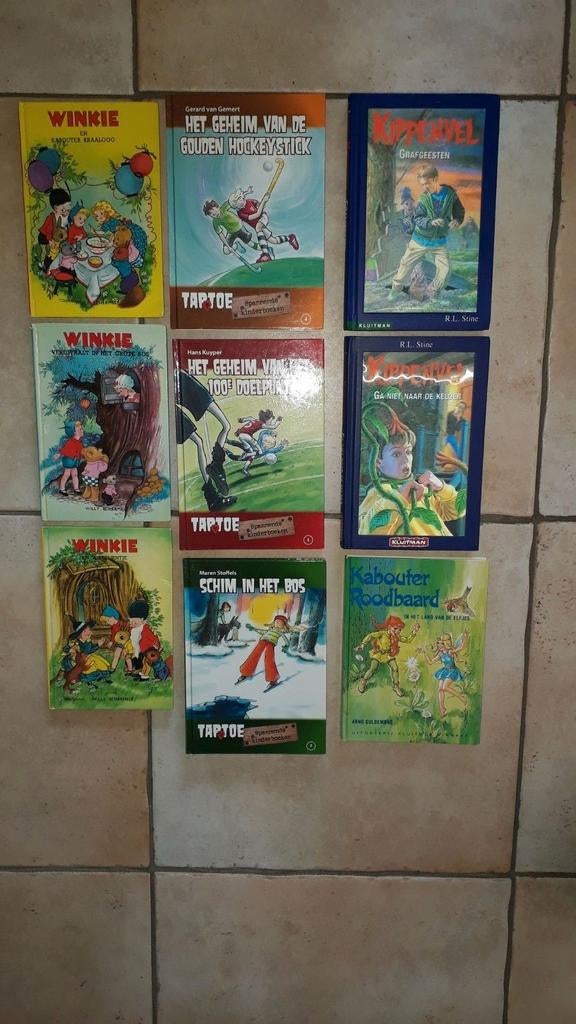 Diverse kinderleesboeken: WINKIE, Kippenvel, Taptoe & meer, Ophalen of Verzenden, Gelezen, Fictie algemeen