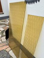 Figuurglas met ruitpatroon, Ophalen