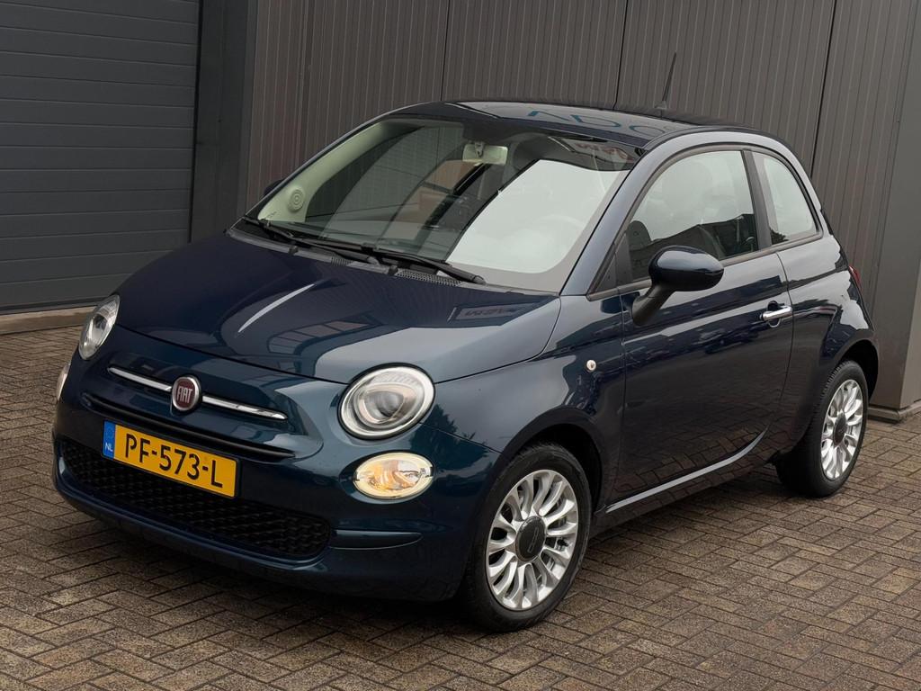Fiat 500 0.9 TwinAir Turbo Popstar | 15'' LMV | NAP, Auto's, Fiat, Voorwielaandrijving, Stof, Gebruikt, Start-stop-systeem