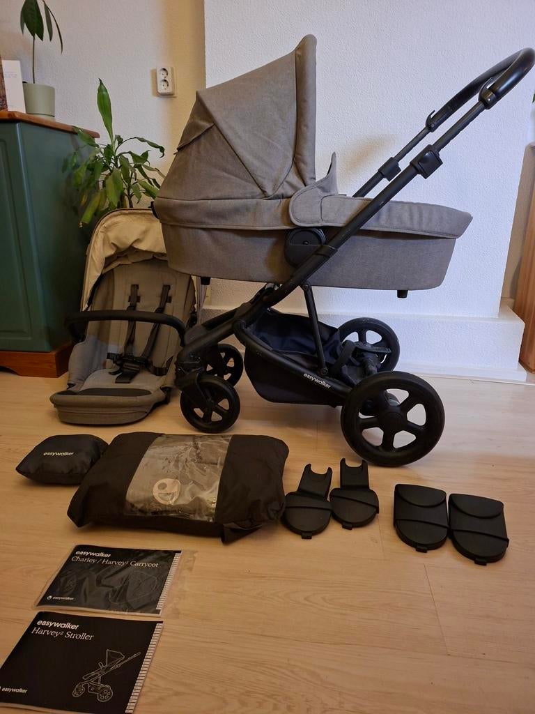 Easywalker Harvey incl. veel toebehoren, Kinderen en Baby's, Kinderwagens en Combinaties, Ophalen, Zo goed als nieuw, Overige merken