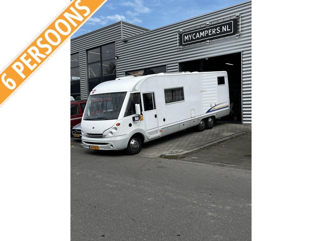 Bürstner Elegance 821 I 6 persoons, Integraal, Vloeistofverwarming, Bedrijf, Bürstner