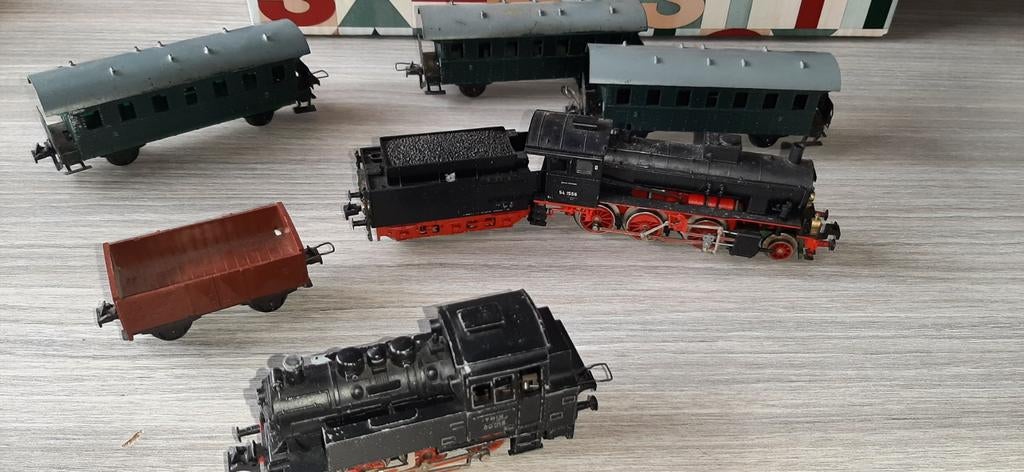 Trix Treinen en Wagons - Goed Onderhouden Gebruikt, Hobby en Vrije tijd, Modeltreinen | Overige schalen, Gebruikt, Treinset, Gelijkstroom