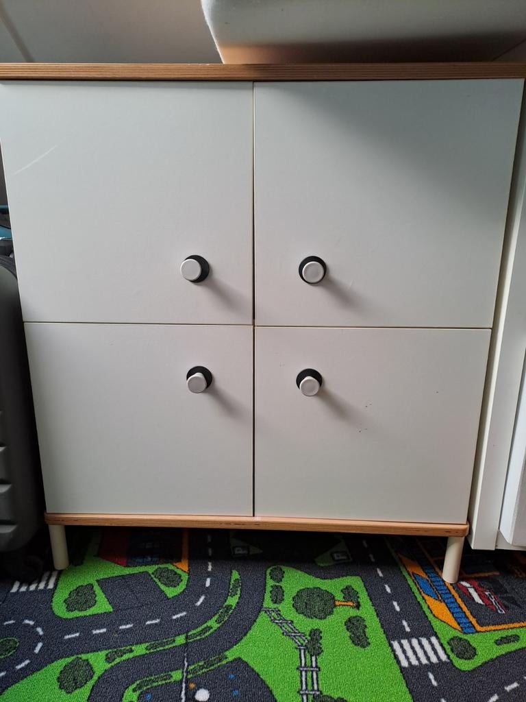 Opbergkastje met 1 plank - 80x71,5x43,5 cm, Huis en Inrichting, Kasten | Overige, Ophalen, Gebruikt