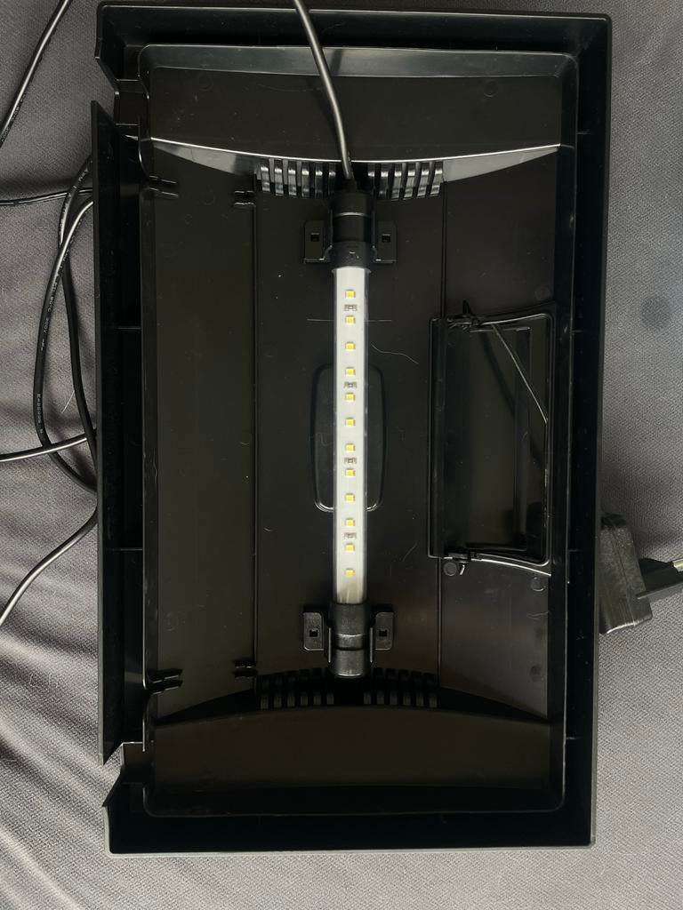 Complete aquariumset (kempvis), Dieren en Toebehoren, Ophalen of Verzenden, Inclusief deksel, Zo goed als nieuw, Leeg aquarium