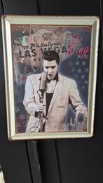 Elvis Presley bord aluminium 40 x 30 cm, Ophalen of Verzenden