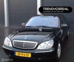Mercedes-Benz S-klasse S 500 LANG, Achterwielaandrijving, Gebruikt, 4 stoelen, Zwart