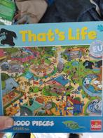 That's Life Puzzel 1000 Stukjes, Hobby en Vrije tijd, Denksport en Puzzels, Ophalen, 500 t/m 1500 stukjes, Gebruikt, Legpuzzel